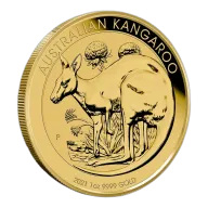 2021 1 oz Australian Gold Kangaroo Coin (BU)