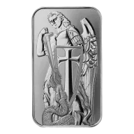 Pre-Owned Archangel Michael 1oz Silver Bar