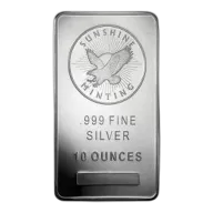 10 oz Sunshine Mint Silver Bar