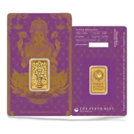 Perth Mint Lakshmi 5g Gold Minted Bar