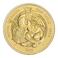 1/4 oz Tudor Beasts Gold Coin