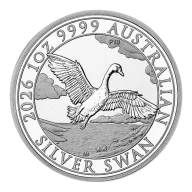 1 oz Swan Silver Coin