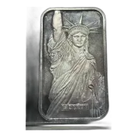 1986 Engelhard MTB Liberty Trade Silver 1 oz Silver Vintage Bar
