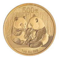 2009 1 oz Chinese Gold Panda Bullion Coin