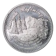 Cascade Refining 1 Troy Ounce .999 Fine Silver Round