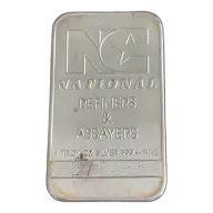 National Refiners 1 oz Silver Vintage Bar