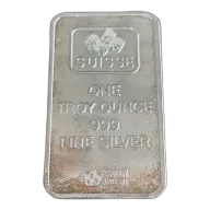 Pamp Suisse 1 oz Silver Vintage Bar (Mecca's Kaaba)