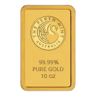 Kangaroo 10oz Gold Minted Bar