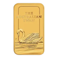 Australian Swan 1oz Gold Minted Bar