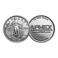 Pre-Owned 1/4oz Silver Round