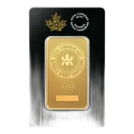 50 Gram Royal Canadian Mint (RCM) Gold Bar (In Assay Card)