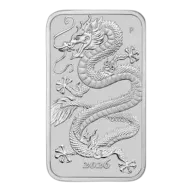 2026 1 oz Dragon Rectangular Silver Coin