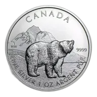 Pre-Owned 1 oz Wildlife Silver Coin