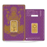5g Minted Gold Bar Perth Mint - Lakshmi
