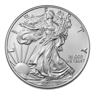 2021 $1 1-oz T1 American Silver Eagle BU