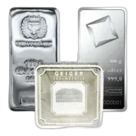 500 gram Silver Bar - Design Our Choice