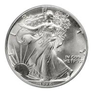 1998 Silver American Eagle - BU
