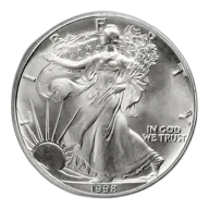 1998 Silver American Eagle - BU