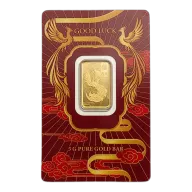 2026 5 Gram PAMP Swiss Good Luck Gold Bullion Bar - Phoenix