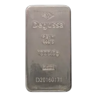 1 Kilogram Degussa Platinum Bullion Bar