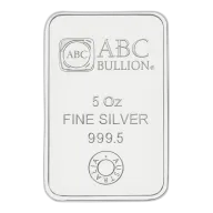 5oz Silver Mint Bar - ABC Eureka