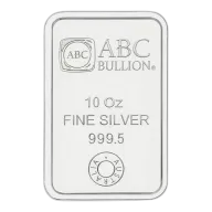 10oz Silver Mint Bar - ABC Eureka