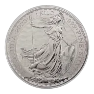 2023 1 Kilogram United Kingdom Silver Britannia Bullion Coin