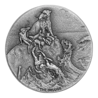 2022 The Deluge Biblical Series 2oz Silver Coin