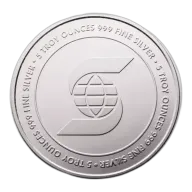Scotiabank 5 oz Silver Round