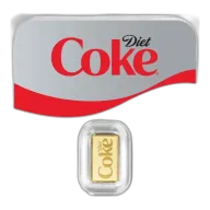 PAMP 1 Gram Gold Diet Coke Bar