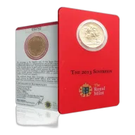 Gold Sovereign Queen Elizabeth II Fifth Portrait (2013)