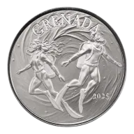 Scottsdale Mint 2025 Underwater Divers EC8 1oz Silver Grenada Coin
