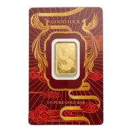 PAMP Good Luck Phoenix 5g Gold Bar