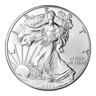 2020 American Silver Eagle 1 oz $1 - BU