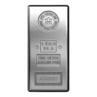 32.15 oz Kilo RCM Silver Bar - Royal Canadian Mint .999 Fine