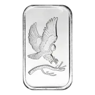 1 oz. SilverTowne Silver Bar - Bald Eagle Design - 999 Fine
