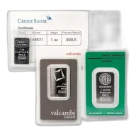 Misc Minted - Platinum Bar 1oz