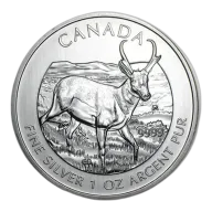 Pre-Owned 1 oz Wildlife Silver Coin