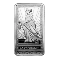 10 oz Liberty Silver Bar
