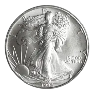 1992 $1 American Silver Eagle 1 oz Brilliant Uncirculated