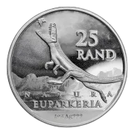 Pre-Owned 2019 South African 'Rise of the Dinosaurs' Euparkeria 1oz Silver Coin - VAT Free