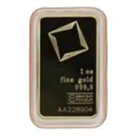 1 oz Valcambi Gold Bar (In Assay Card)