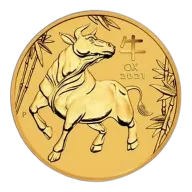 2020 1/20 Oz Australia Gold Lunar Mouse (Series III) - BU