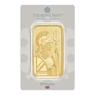Pre-Owned The Royal Mint Britannia 50g Gold Bar