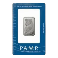 20 gram Platinum Bar - PAMP Fortuna (Carded)