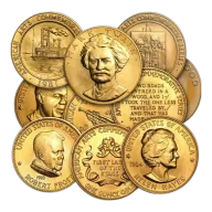 American Gold Art Medallion 1 oz - any design