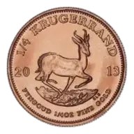 2013 Gold 0.25 Ounce Krugerrand Coin