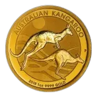 2018 Gold 1 oz Kangaroo Nugget $100 Perth Mint Bullion Coin
