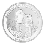 2013 Australian Kookaburra 10 oz Silver Bullion Coin - Pre-Owned