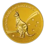 2009 Kangaroo Nugget 1 oz Gold Australian Bullion Coin
